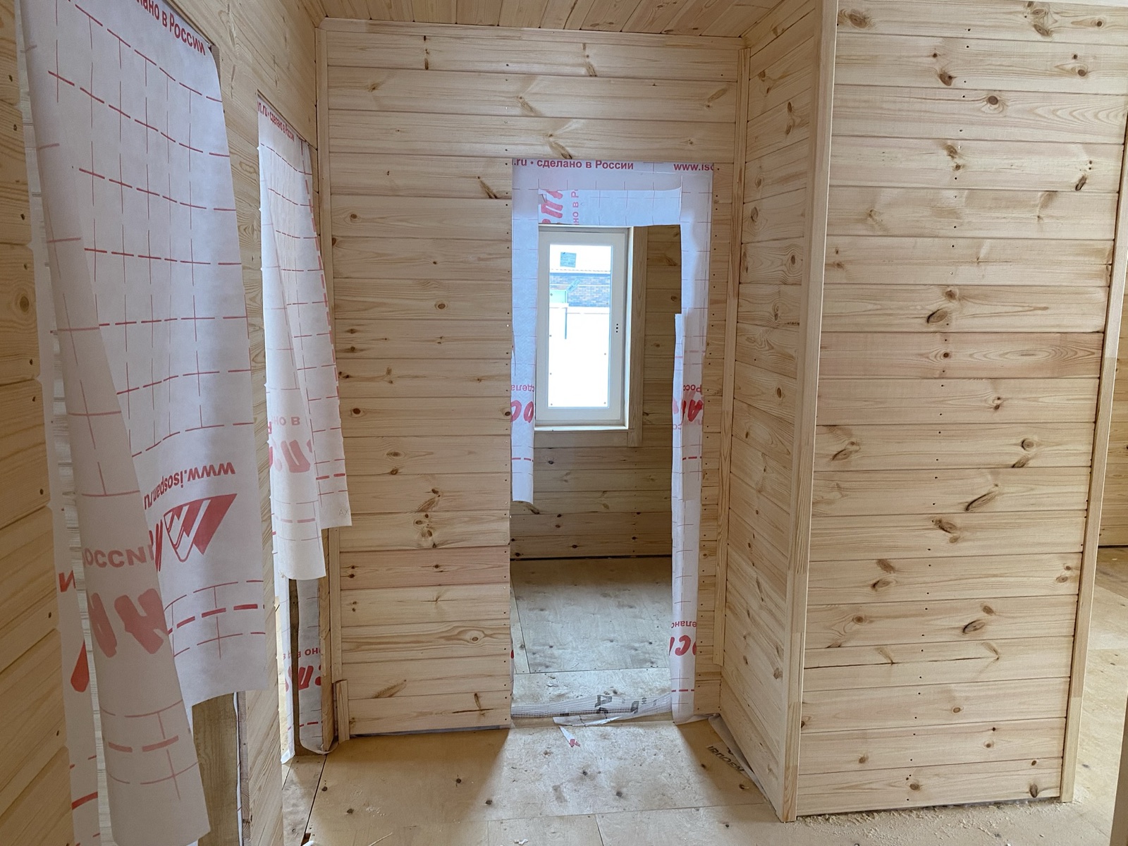 Каркасный дом 6×7, Заречный